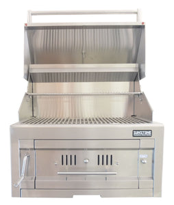Sunstone 28" Dual Zone 304 Stainless Steel Charcoal Grill