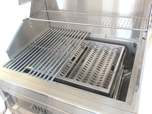 Sunstone 28" Dual Zone 304 Stainless Steel Charcoal Grill