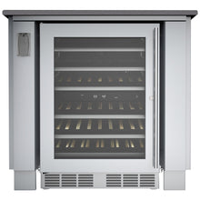 Load image into Gallery viewer, 34&quot; Sunstone Appliance Cabinet for up to 25&quot; Wide Fridge