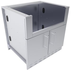 34" Sunstone Charcoal Grill Base Cabinet