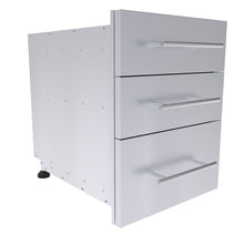 Load image into Gallery viewer, 18&quot; x 23&quot; Raised Height Triple Drawer