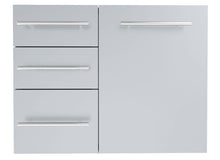 Load image into Gallery viewer, 30&quot; Raised Liquid Propane Combo Triple Drawer