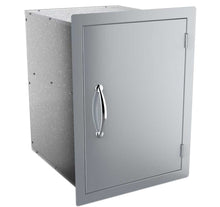 Load image into Gallery viewer, 17&quot; x 24&quot; Flush Vertical Swing Dry Storage Pantry w/ Shelf (Reversible)