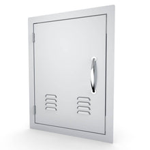 Load image into Gallery viewer, 14&quot; x 20&quot; / 17&quot; x 24&quot; Flush Vented Vertical Door w/ Left or Right Swing