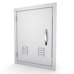 14" x 20" / 17" x 24" Flush Vented Vertical Door w/ Left or Right Swing