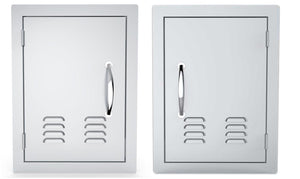 14" x 20" / 17" x 24" Flush Vented Vertical Door w/ Left or Right Swing